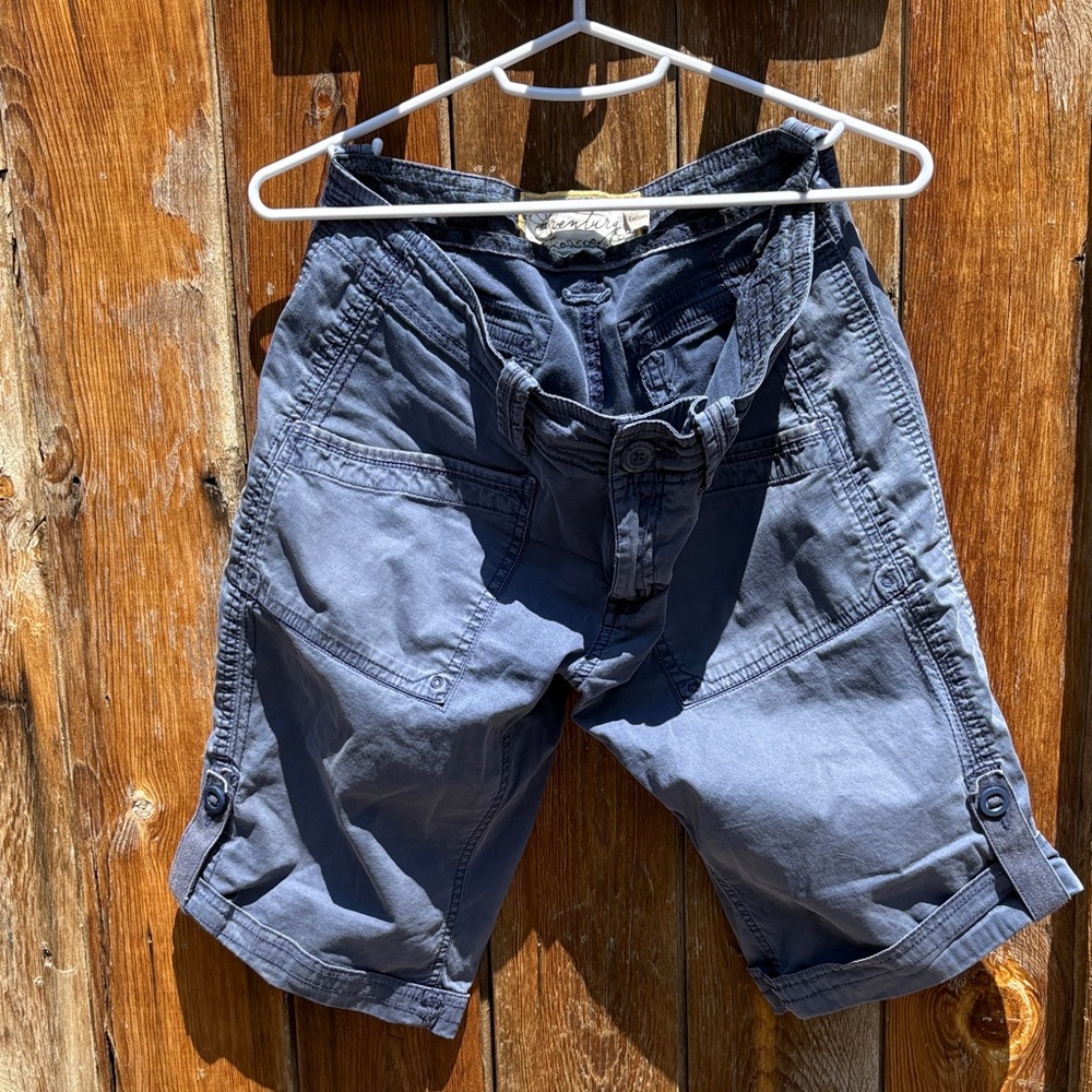 Aventura Men's Charcoal Cargo Shorts